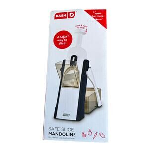 Dash Safe Slice Mandoline Vegetable Slicer 30+ Cuts Built-In Blades NIB